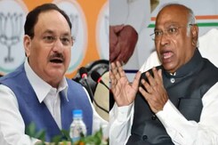BJP's JP Nadda vs Congress's M Kharge Over Soros-Sonia Gandhi Link Claims BJP's JP Nadda vs Congress's M Kharge Over Soros-Sonia Gandhi Link Claims