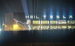 "Heil Tesla": Controversial Image Of Elon Musk Displayed On Tesla Factory