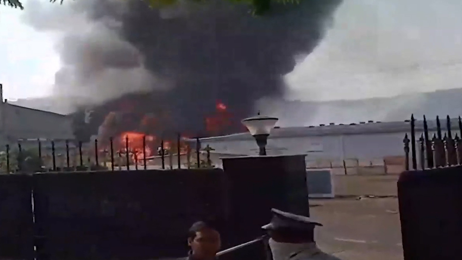 Huge Fire At Chemical Manufacturer Firm In Maharashtra's Raigarh