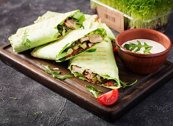 High Protein Chickpea Paneer Wrap: A Healthy Weight Loss Recipe