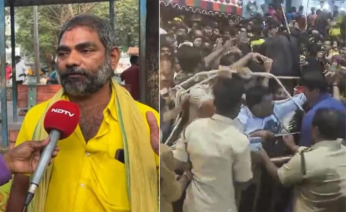 "Found Out That My Wife Had Died Through A Viral Video": Husband Of  Stampede Victim