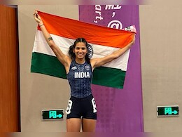 Jyothi Yarraji Clinches 60m Hurdles Gold With National Record Time Of 8.04 Seconds