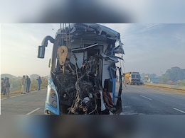 30 Injured, 10 Critical After Bus Crashes Into Truck In Rajasthan Amid Dense Fog 30 Injured, 10 Critical After Bus Crashes Into Truck In Rajasthan Amid Dense Fog