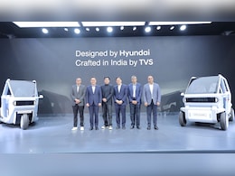 Auto Expo 2025: Hyundai, TVS Collaborate & Display E3W Concept For Last Mile Mobility