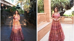 Modern Meets Traditional In Malavika Mohanan's Stylish Pink <i>Lehenga</i>