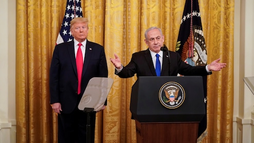 Israel Intensifies Attacks On Gaza As Netanyahu Heads To US