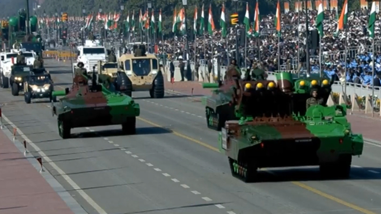 Republic Day 2025: India's Military Prowess On Display At Kartavya Path