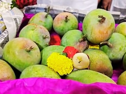 Mango Season : अखेर 'तो' आला! पुणे बाजारात हंगामातील पहिला आंबा दाखल, एका पेटीची किंमत कमी?