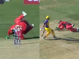 Watch: Pakistan Wicketkeeper Azam Khan Produces Hilarious Run-Out Miss, Video Goes Viral