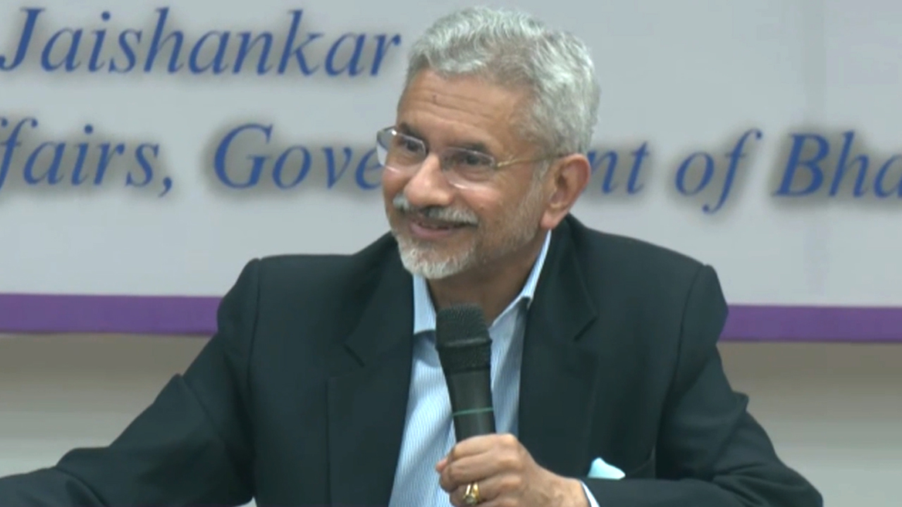 S Jaishankar's "Conduct Policies Out Of Syllabus" Reply To Question On Trump