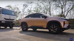 Tata Curvv Pulls Trucks Weighing 42 Tonnes, New 1.2L Hyperion In Action: Video