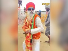 महाकुंभ के पहले दिन इस शिव भक्त का जोश देख आप भी झूम उठेंगे