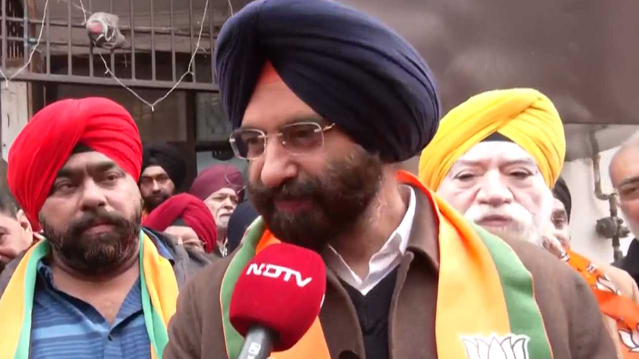 "Drama Won't Work, Kejriwal Is Losing": BJP's Rajouri Candidate Manjinder Singh Sirsa