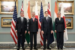 In 1st Meet Under Trump 2.0, Quad Sends Strong Warning To China In 1st Meet Under Trump 2.0, Quad Sends Strong Warning To China