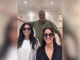 Watch: Janhvi And Khushi Kapoor Recreate <i>Loveyapa</i> Hook Step. A Cameo By Boney Kapoor