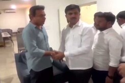 BRS vs Congress Faceoff In Telangana Ahead Of Local Body Polls BRS vs Congress Faceoff In Telangana Ahead Of Local Body Polls