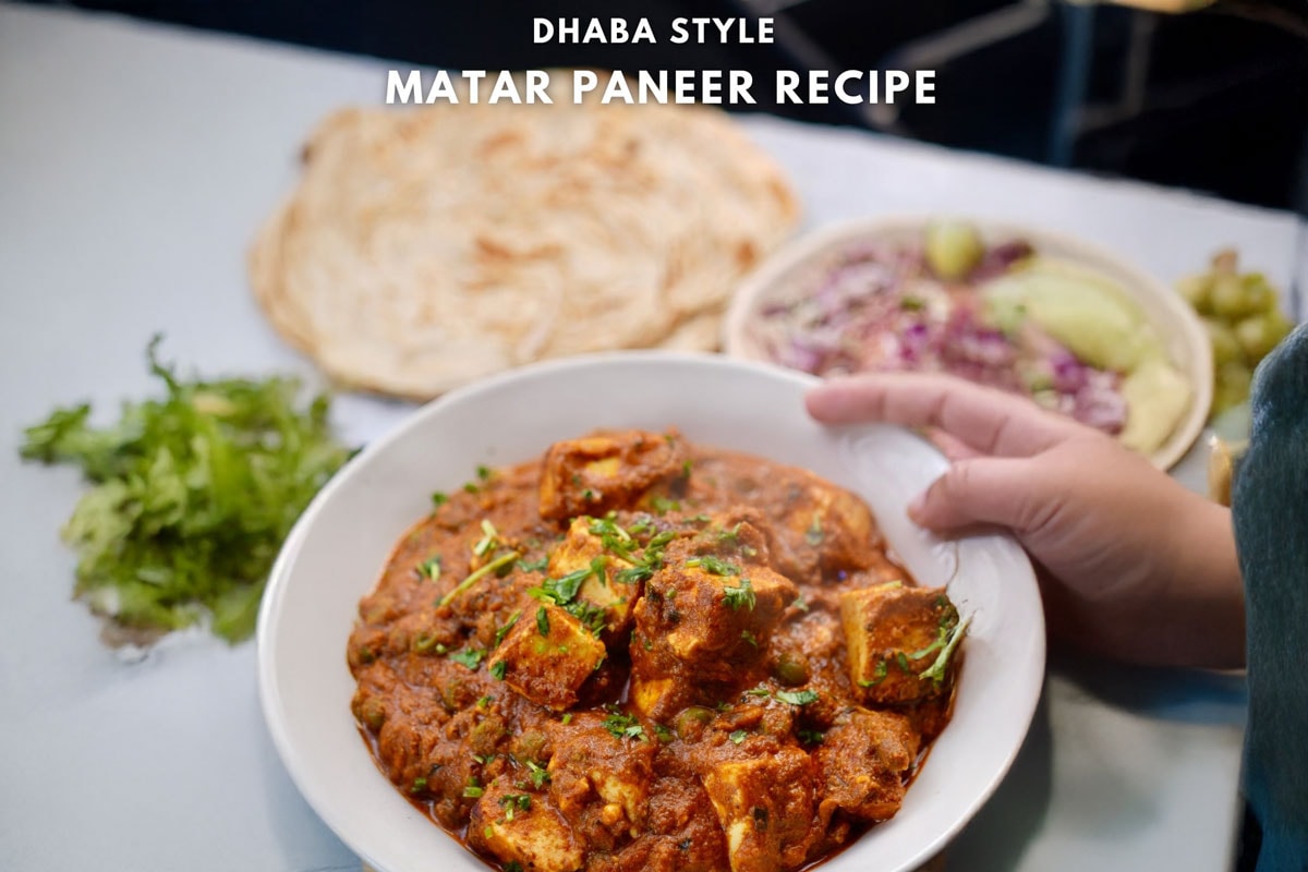 Shreya Jain's Special Dhaba-Style Matar Paneer Recipe Shreya Jain's Special Dhaba-Style Matar Paneer Recipe