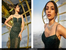 Sobhita Dhulipala Shimmers And Sparkles In A Sheer Dark-Green Gown Sobhita Dhulipala Shimmers And Sparkles In A Sheer Dark-Green Gown
