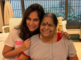 Chiranjeevi Celebrates Mother's Birthday With Ram Charan And Upasana Chiranjeevi Celebrates Mother's Birthday With Ram Charan And Upasana