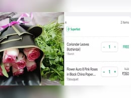 Swiggy ने गुलाब के साथ भेजा मुफ्त का धनिया, सोशल मीडिया पर बताया इसका मजेदार कारण