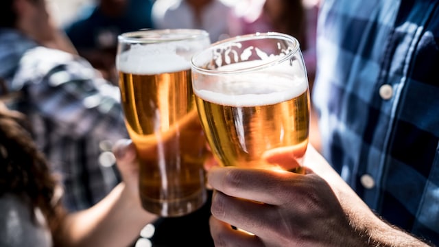 Alcohol is metabolised into acetaldehyde, which is a toxic compound