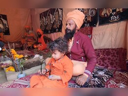 महाकुंभ में ये तीन साल के सन्यासी बनें लोगों के आकर्षण का केंद्र, जूना अखाड़े में सीख रहे हैं अध्यात्म