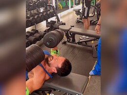 Tiger Shroff's "Quest For Greater Power" Begins With A 60-Kg Incline Bench Press