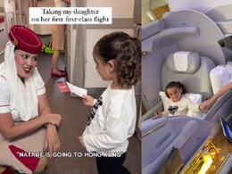 Watch: Mother Shares 5-Year-Olds First First-Class Experience, Internet Is Impressed