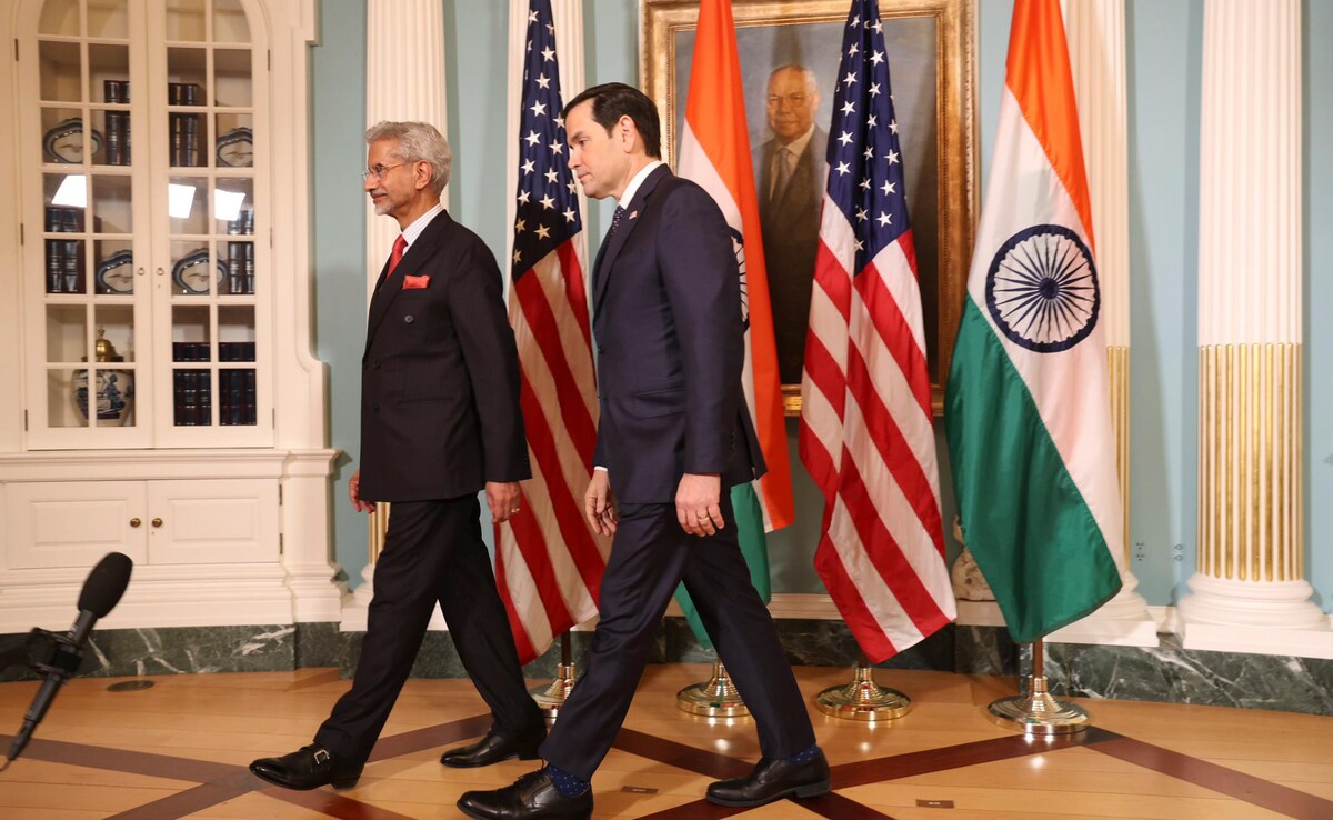 (S Jaishankar with US Secretary of State)
