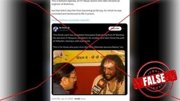 Fact Check: 'IITian Baba' Or Ex-Brahmos Engineer Convicted For Espionage? Details Inside