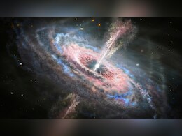 Powerful Beam From Ancient Black Hole 12.9 Billion Light-Years Away Targets Earth Powerful Beam From Ancient Black Hole 12.9 Billion Light-Years Away Targets Earth