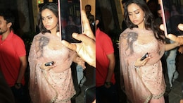 Nysa Devgan Is As Festive As Can Be In A Pink <i>Sharara</i> Set