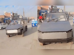 एलन मस्क की टेस्ला के CyberTruck का अल्ट्रा प्रो-लाइट वर्जन हुआ वायरल, पाकिस्तानियों के इस हुनर को देख लोगों ने जमकर काटी मौज एलन मस्क की टेस्ला के CyberTruck का अल्ट्रा प्रो-लाइट वर्जन हुआ वायरल, पाकिस्तानियों के इस हुनर को देख लोगों ने जमकर काटी मौज