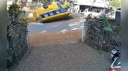 School Bus Flips Over In Kerala, Class 5 Student Falls, Crushed Under Wheels
