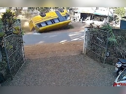 School Bus Flips Over In Kerala, Class 5 Student Falls, Crushed Under Wheels School Bus Flips Over In Kerala, Class 5 Student Falls, Crushed Under Wheels