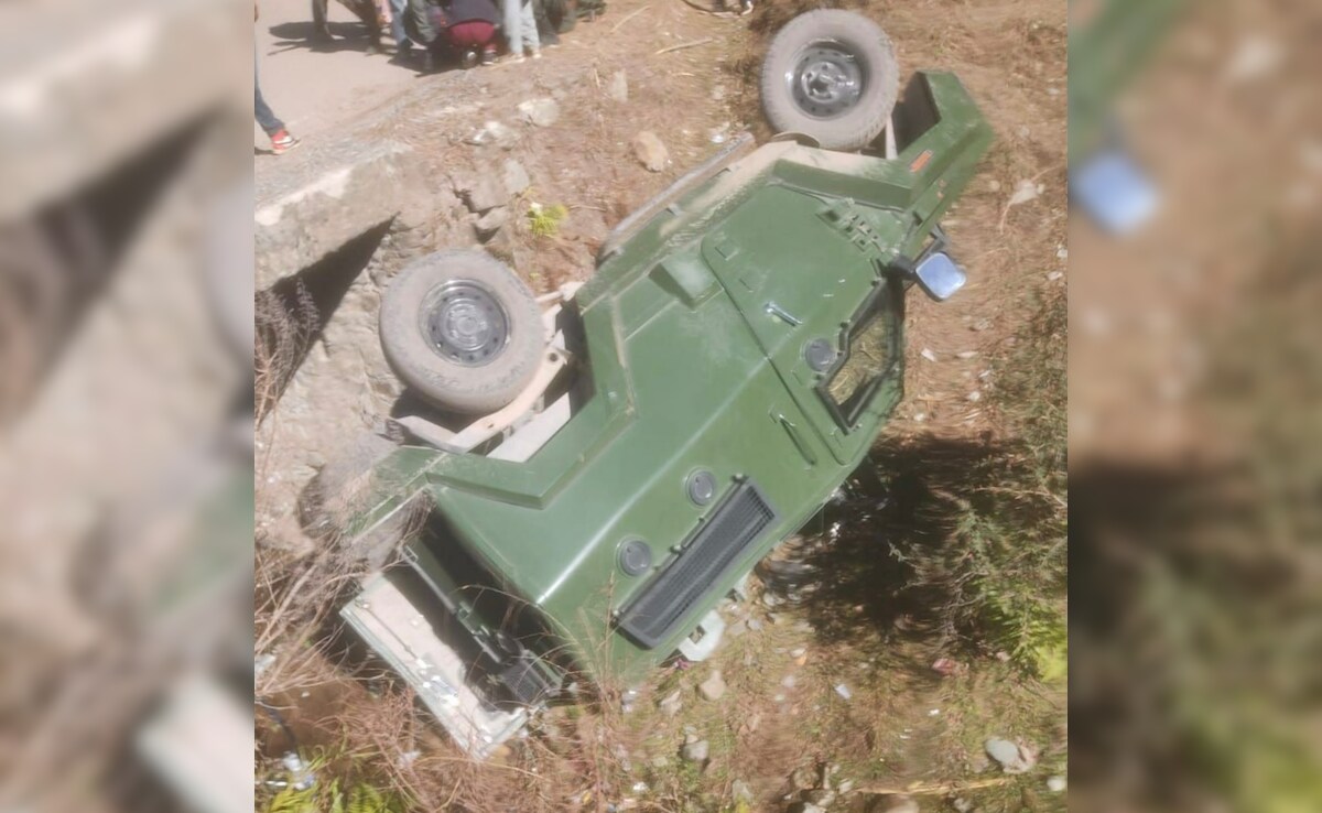 4 Army Soldiers Injured After Vehicle Skids Off Road In J&K's Poonch