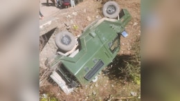4 Army Soldiers Injured After Vehicle Skids Off Road In J&K's Poonch