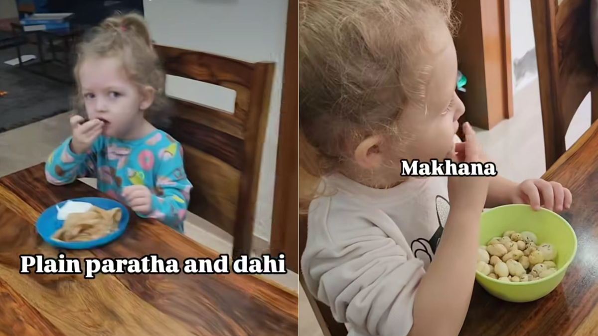 Viral Video: US Woman Describes Her Kids' Indian Diet, Internet Applauds