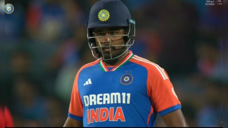 Ind vs Eng 4th T20I: "सैमसन ने तो हद कर दी भाई", लगातार चौथी बार एक ही शॉट पर गंवाया विकेट, फैंस भड़के