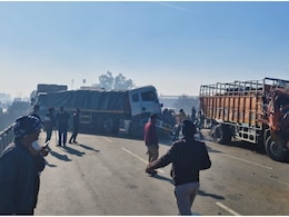 Rajasthan Road Accident: भीलवाड़ा-अजमेर हाईवे पर हादसे का शिकार हुआ CNG टैंकर, गैस रिसाव से मची अफरातफरी Rajasthan Road Accident: भीलवाड़ा-अजमेर हाईवे पर हादसे का शिकार हुआ CNG टैंकर, गैस रिसाव से मची अफरातफरी