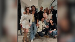 Hrithik Roshan's 51st Birthday Celebrations With Usual Suspects - Sussanne Khan, Saba Azad, Arslan Goni