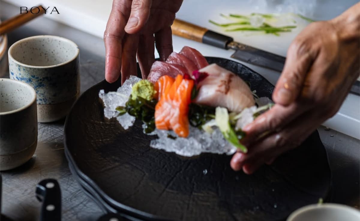 Japanese cuisine at BOYA. Photo: Instagram/boyamalcha Japanese cuisine at BOYA. Photo: Instagram/boyamalcha