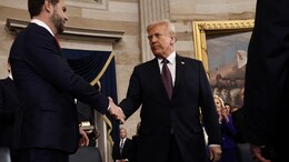 "They Had What?": Video Shows Moment When Trump Learns Of Chat App Leak