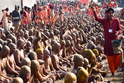 Maha Mela 2025: 8,000 Sadhus Get Initiated As Naga Sadhus At Sangam Ghat Maha Mela 2025: 8,000 Sadhus Get Initiated As Naga Sadhus At Sangam Ghat