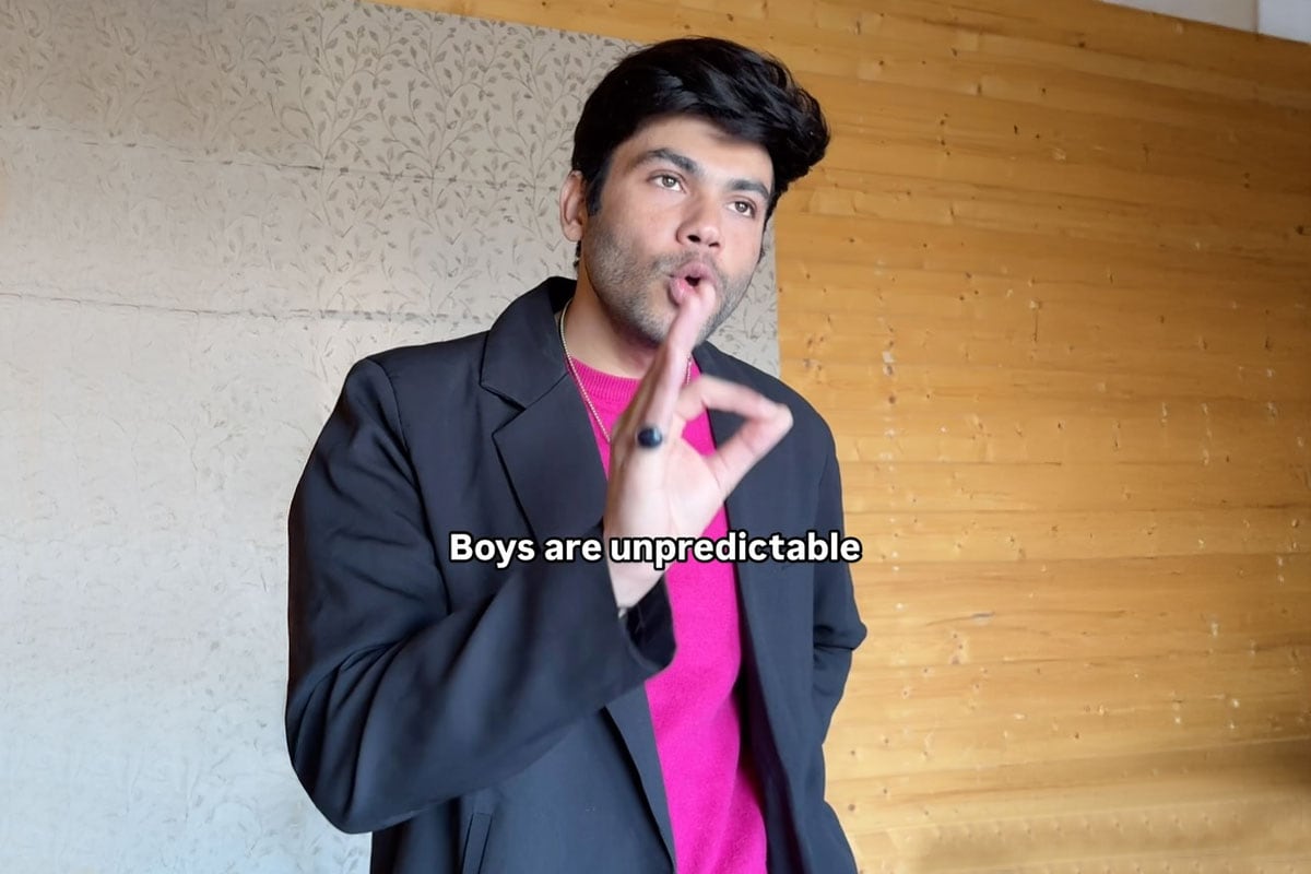 Laugh Out Loud: Sanyam Sharma on Boys' Crazy Reactions