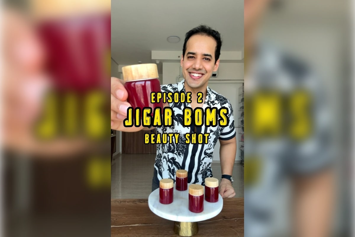 Digvijay Singh Makes Jigar Bombs: The Secret to Glowing Skin and Healthy Liver