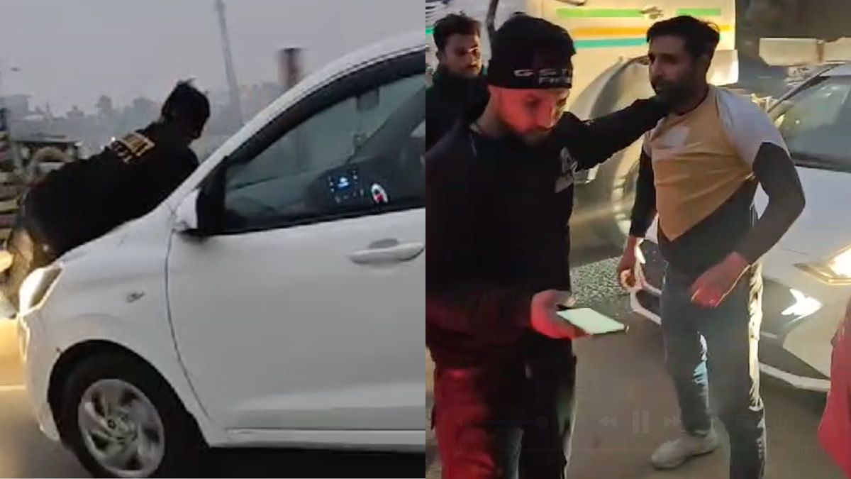 गर्लफ्रेंड के पति को बोनट पर बैठाकर कई किलोमीटर तक कार चलाता रहा शख्स, गिरफ्तार 