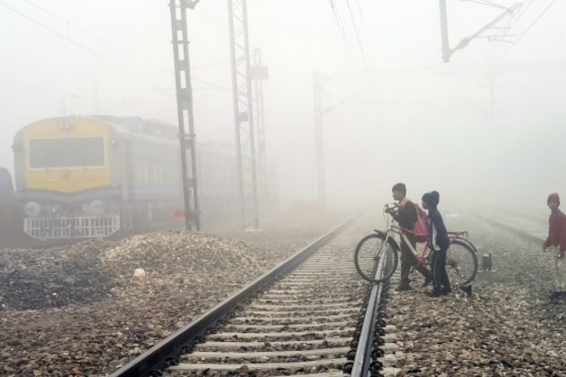 घने कोहरे से बढ़ीं मुश्किलें घने कोहरे से बढ़ीं मुश्किलें
