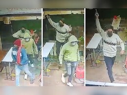 Crime news: दिवसाढवळ्या बंदूक घेत दुकानात घुसले, धडाधड गोळ्या झाडल्या, थरकाप उडवणारा Video