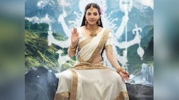 <i>Kannappa</i> First Look: Kajal Aggarwal's Divine Arc In Akshay Kumar's Telugu Debut